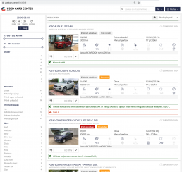 used cars center b2b car auction system user interface